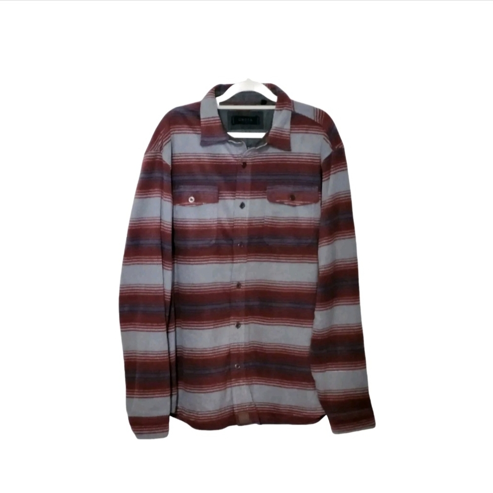 Dakota Grizzly Men's Bowie Brushed Fleece Button Down Pocket Shirt XXL